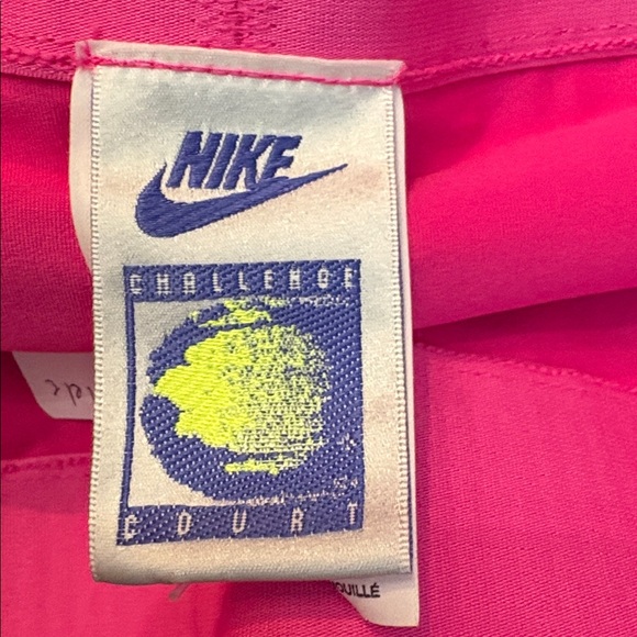 Nike Court Slam Pink Shorts - M - Picture 6 of 7